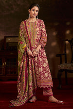 Load image into Gallery viewer, Premium Corduroy Digital Print Salwar Kameez

