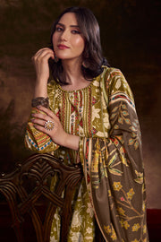 Pure Premium Corduroy Digital Print Casual Salwar Kameez