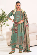 Load image into Gallery viewer, Pure Bemberg Silk Digital Print Salwar Kameez
