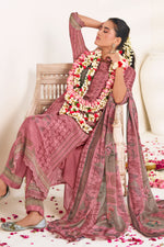 Load image into Gallery viewer, Pink Pure Bemberg Silk Digital Print Suit
