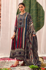 Load image into Gallery viewer, Premium Kutch Satin Ajrak Print Festive Wear Salwar Suit