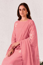 Load image into Gallery viewer, Premium Malai Chanderi Beads Work Daily Wear Salwar Kameez