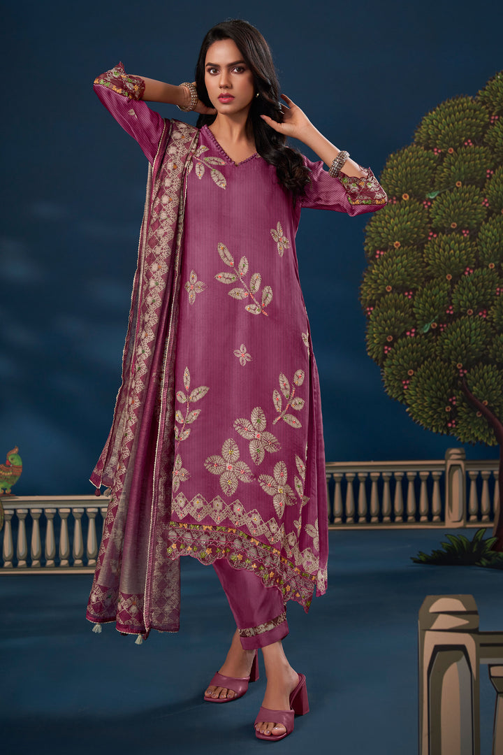 Rani Color Pure Premium Corduroy Digital Print Salwar Suit