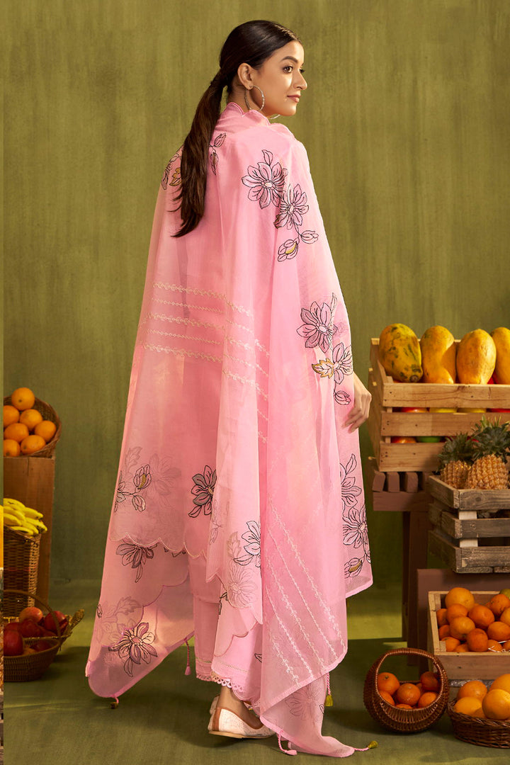 Premium Kota Checks Designer Embroidered Daily Wear Suit