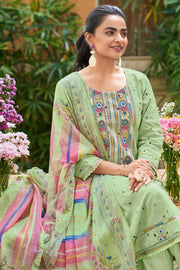Exclusive Premium Cotton Straight Cut Salwar Kameez