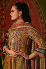 Load image into Gallery viewer, Elegant Kanjivaram Digital Print Embroidery Work Ethnic Salwar Suit