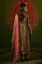 Load image into Gallery viewer, Designer Kanjivaram Jacquard Embroidered Traditional Salwar Suit