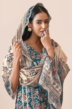 Load image into Gallery viewer, Cotton Block Print Embroidered Lace Work Salwar Kameez
