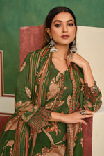 Load image into Gallery viewer, Premium Pashmina Printed Embroidery Lace Work Salwar Suit