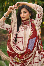 Premium Pure Linen Digital Printed Ethnic Salwar Suit