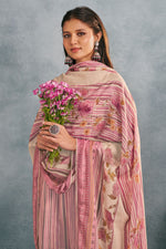 Load image into Gallery viewer, Pink Pure Mal Mal Cotton Digital Print Casual Salwar Kameez