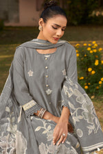 Load image into Gallery viewer, Pure South Cotton Jacquard Designer Salwar Kameez