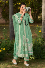 Load image into Gallery viewer, Premium South Cotton Dyed Jacquard Salwar Suit