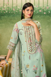 Ethnic Premium Mal Chanderi Digital Print Salwar Kameez Set