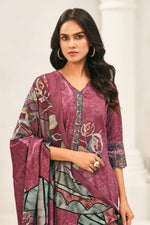 Load image into Gallery viewer, Pink Corduroy Digital Print Daily Wear Salwar Suit
